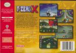 F-ZERO X Box Art Back